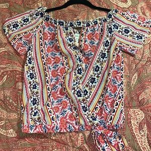 Patterned Monteau Shirt